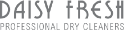 Text logo with "DAISY FRESH" in large letters and "PROFESSIONAL DRY CLEANERS" in smaller letters below.
